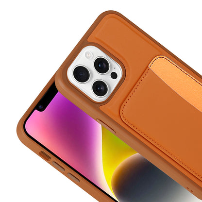 Apple iPhone 16 Pro Max Kılıf Kartlıklı Zore X-Kart Silikon Kapak