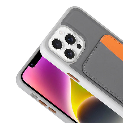 Apple iPhone 16 Pro Max Kılıf Kartlıklı Zore X-Kart Silikon Kapak