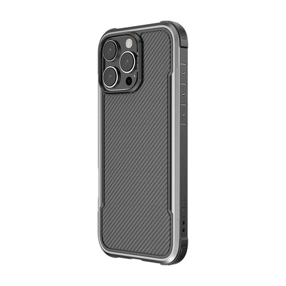 iPhone 16 Pro Max Kılıf M-safe Şarj Özellikli Airbagli Raptic Apex Serisi Karbon Fiber Tasarımlı Kapak