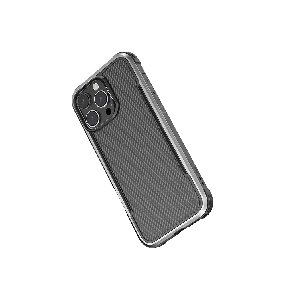 iPhone 16 Pro Max Kılıf M-safe Şarj Özellikli Airbagli Raptic Apex Serisi Karbon Fiber Tasarımlı Kapak