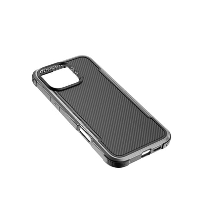 iPhone 16 Pro Max Kılıf M-safe Şarj Özellikli Airbagli Raptic Apex Serisi Karbon Fiber Tasarımlı Kapak