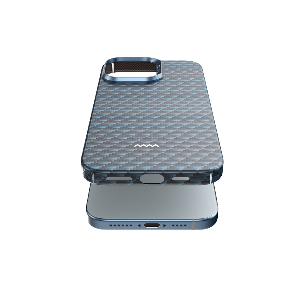 iPhone 16 Pro Max Kılıf M-safe Şarj Özellikli Raptic Aramid Skin Origin Serisi Kapak