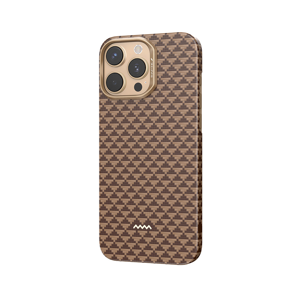 iPhone 16 Pro Max Kılıf M-safe Şarj Özellikli Raptic Aramid Skin Origin Serisi Kapak
