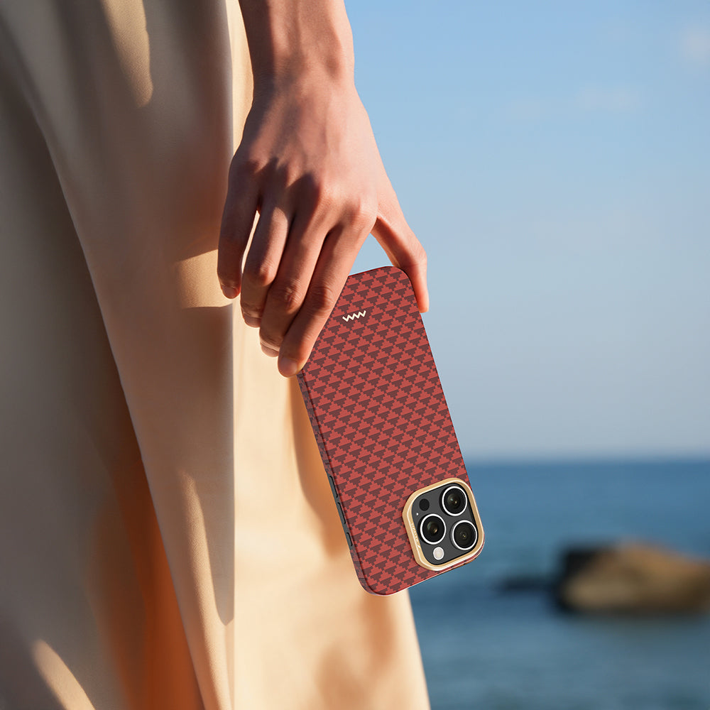 iPhone 16 Pro Max Kılıf M-safe Şarj Özellikli Raptic Aramid Skin Origin Serisi Kapak