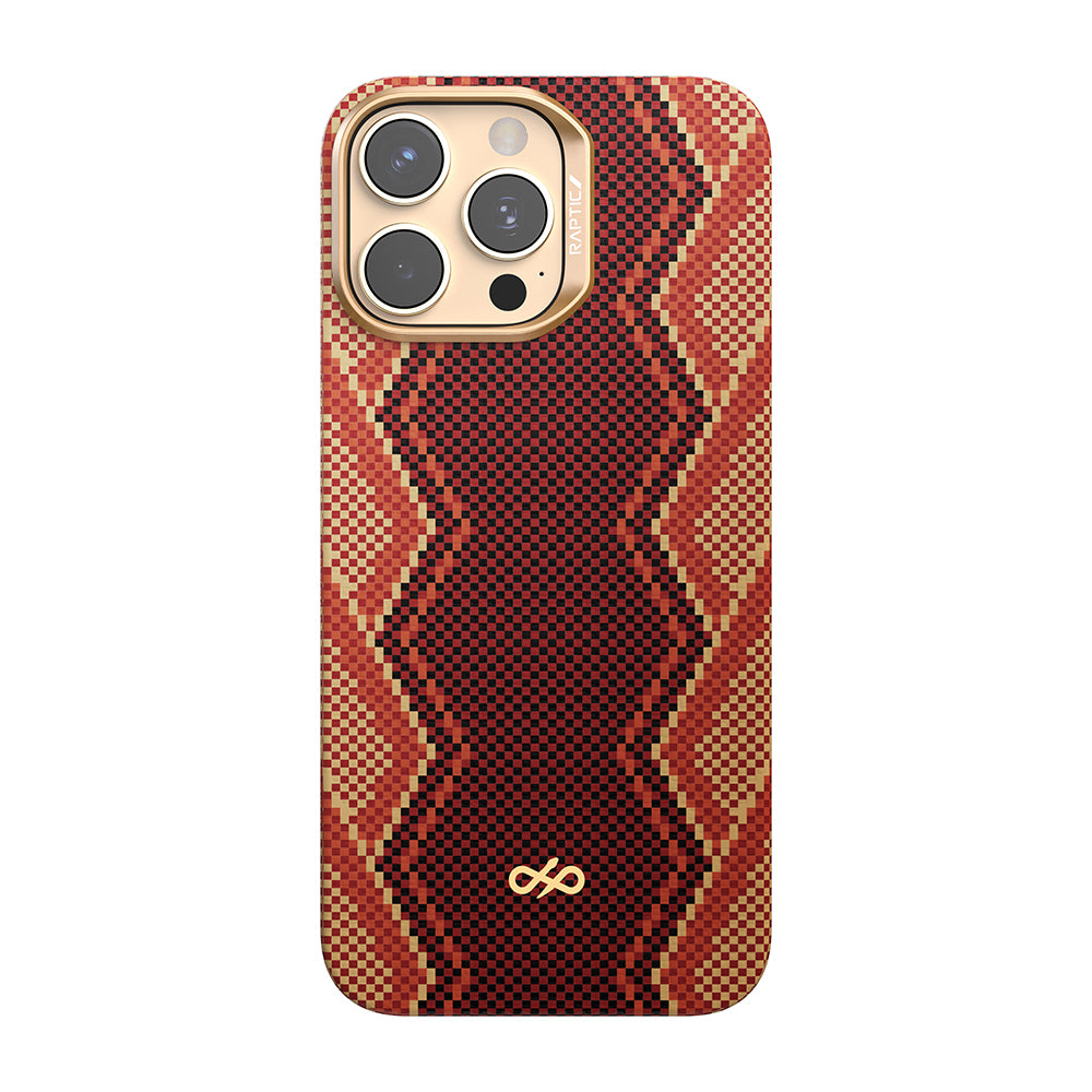 iPhone 16 Pro Max Kılıf M-safe Şarj Özellikli Raptic Aramid Skin Bionic Serisi Kapak
