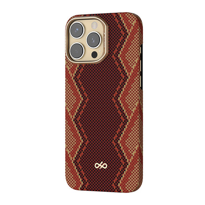 iPhone 16 Pro Max Kılıf M-safe Şarj Özellikli Raptic Aramid Skin Bionic Serisi Kapak