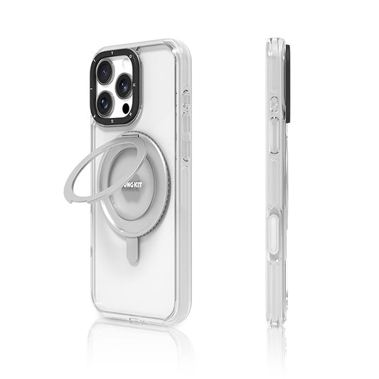 iPhone 16 Pro Max Kılıf M-safe Şarj Özellikli Standlı Aksiyon Butonlu Youngkit Pivot Serisi Kapak