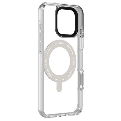 iPhone 16 Pro Max Kılıf M-safe Şarj Özellikli Standlı Aksiyon Butonlu Youngkit Pivot Serisi Kapak