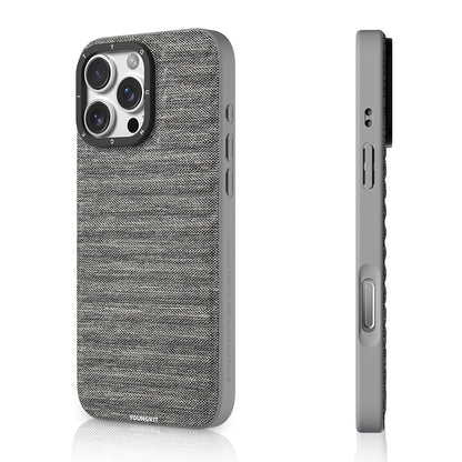 iPhone 16 Pro Max Kılıf M-safe Şarj Özellikli Youngkit Canvas Serisi Kapak