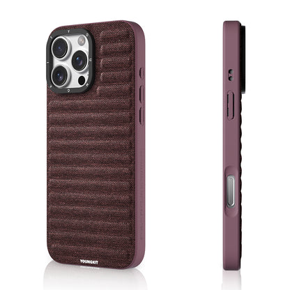 iPhone 16 Pro Max Kılıf M-safe Şarj Özellikli Youngkit Canvas Serisi Kapak