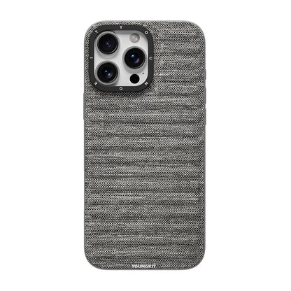iPhone 16 Pro Max Kılıf M-safe Şarj Özellikli Youngkit Canvas Serisi Kapak