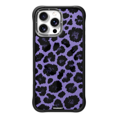 iPhone 16 Pro Max Kılıf M-safe Şarj Özellikli Youngkit Leopard Serisi Kapak