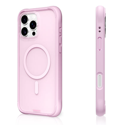 iPhone 16 Pro Max Kılıf M-safe Şarj Özellikli Youngkit Macaroon Serisi Kapak
