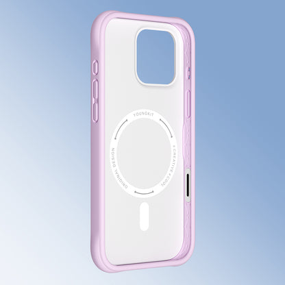iPhone 16 Pro Max Kılıf M-safe Şarj Özellikli Youngkit Macaroon Serisi Kapak