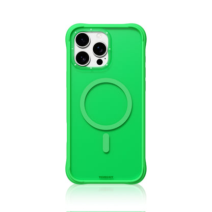 iPhone 16 Pro Max Kılıf M-safe Şarj Özellikli Youngkit Macaroon Serisi Kapak