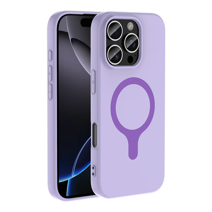 Apple iPhone 16 Pro Max Kılıf M-Safe Şarj Özellikli Zore Aris Silikon Kapak