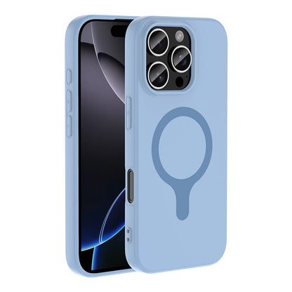 Apple iPhone 16 Pro Max Kılıf M-Safe Şarj Özellikli Zore Aris Silikon Kapak