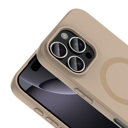Apple iPhone 16 Pro Max Kılıf M-Safe Şarj Özellikli Zore Aris Silikon Kapak