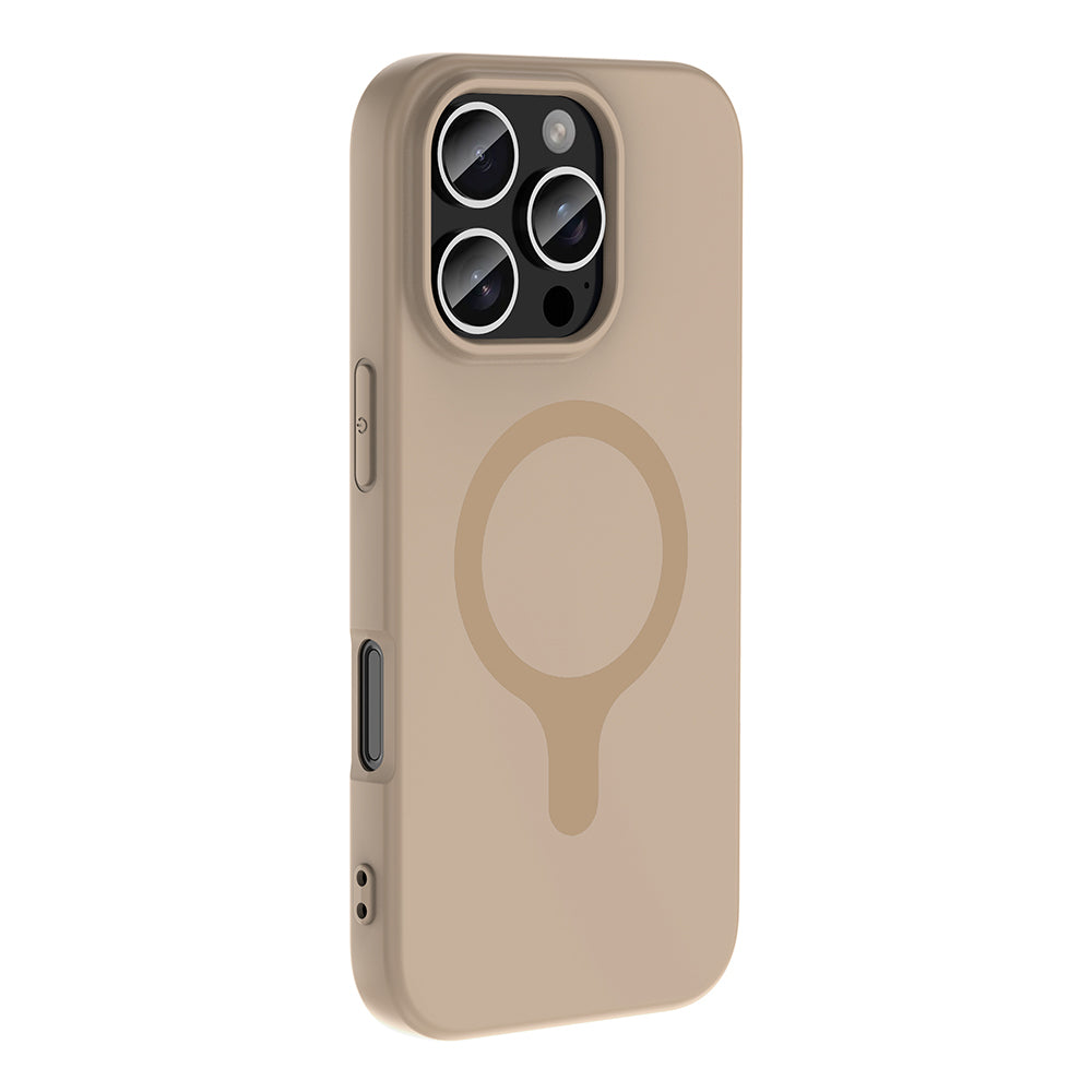 Apple iPhone 16 Pro Max Kılıf M-Safe Şarj Özellikli Zore Aris Silikon Kapak