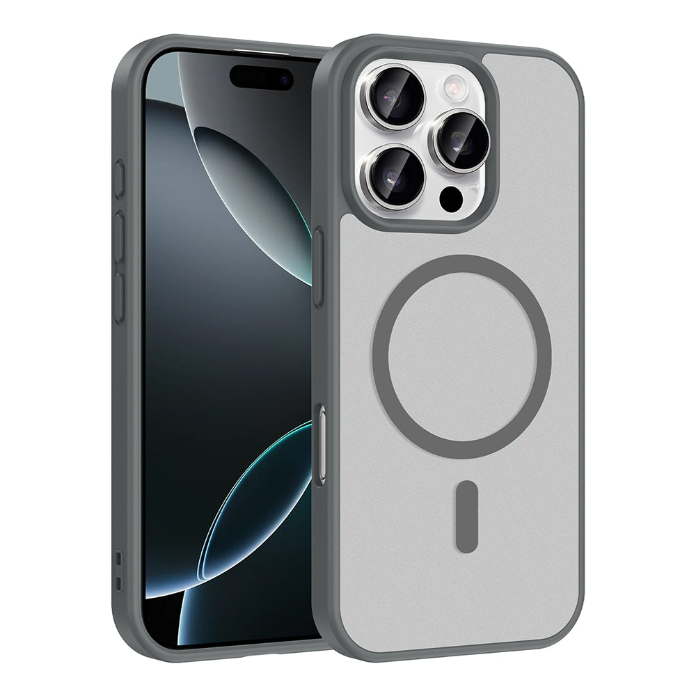 Apple iPhone 16 Pro Max Kılıf M-safe Şarj Özellikli Zore Babet Kapak
