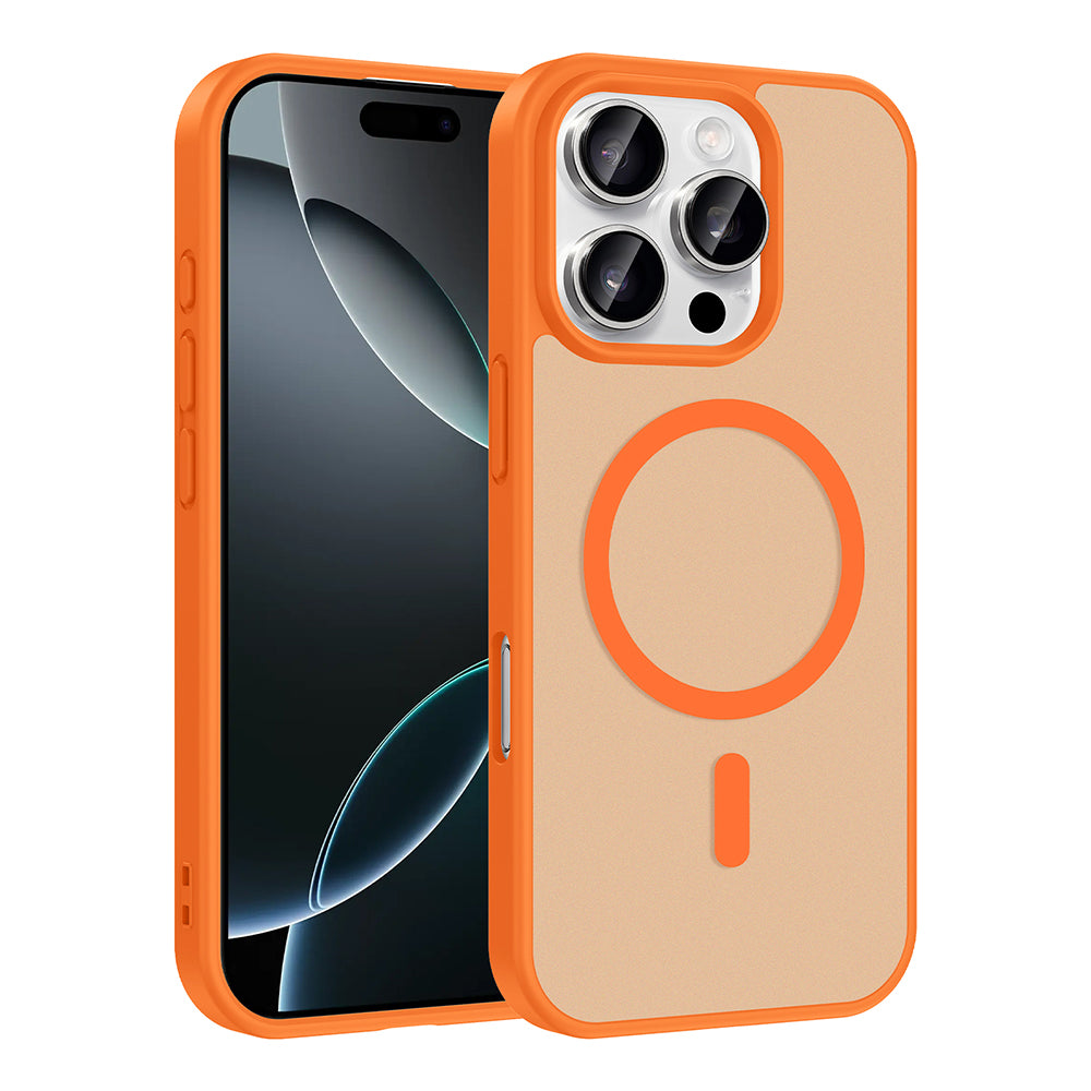 Apple iPhone 16 Pro Max Kılıf M-safe Şarj Özellikli Zore Babet Kapak