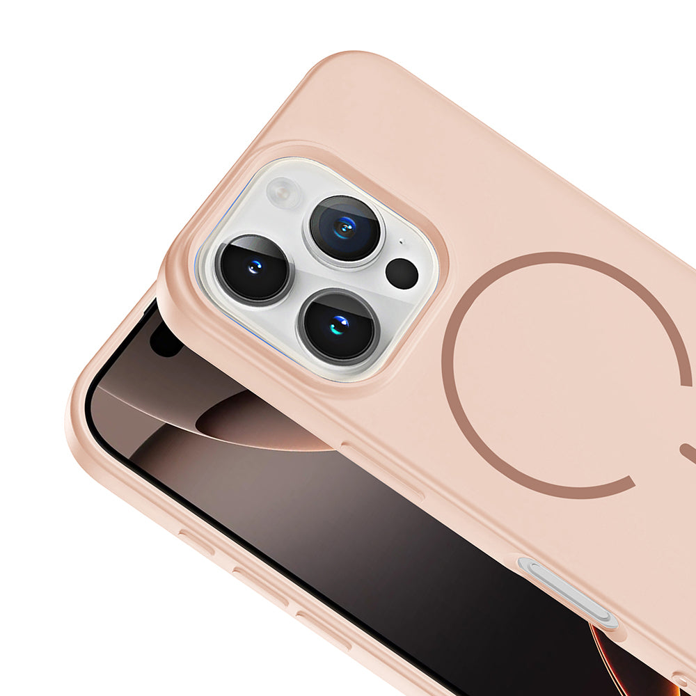 Apple iPhone 16 Pro Max Kılıf M-safe Şarj Özellikli Zore Meta Kapak