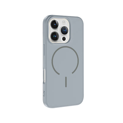Apple iPhone 16 Pro Max Kılıf M-safe Şarj Özellikli Zore Meta Kapak