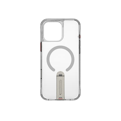 iPhone 16 Pro Max Kılıf M-safe Şarj Özellikli 360 Derece Dönebilen Standlı Skinarma Helix Kapak
