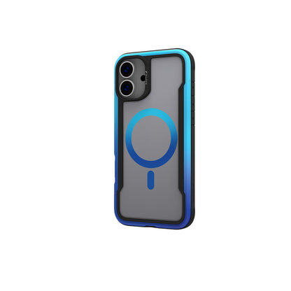 iPhone 16 Pro Max Kılıf M-safe Şarj Özellikli Airbagli Raptic Shield 2.0 Serisi Şeffaf Arka Yüzey Kapak
