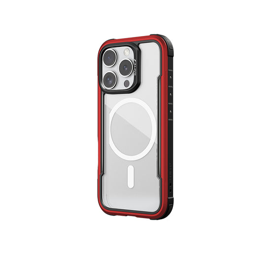 iPhone 16 Pro Max Kılıf M-safe Şarj Özellikli Airbagli Raptic Shield Serisi Şeffaf Arka Yüzey Kapak