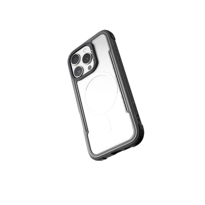 iPhone 16 Pro Max Kılıf M-safe Şarj Özellikli Airbagli Raptic Shield Serisi Şeffaf Arka Yüzey Kapak