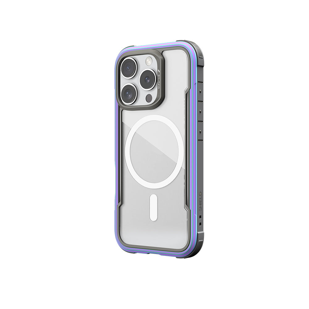 iPhone 16 Pro Max Kılıf M-safe Şarj Özellikli Airbagli Raptic Shield Serisi Şeffaf Arka Yüzey Kapak