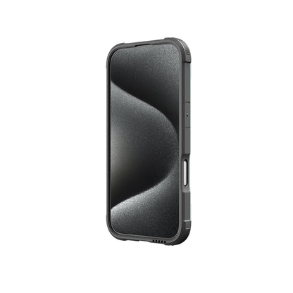 iPhone 16 Pro Max Kılıf M-safe Şarj Özellikli Airbagli Raptic Shield Serisi Şeffaf Arka Yüzey Kapak