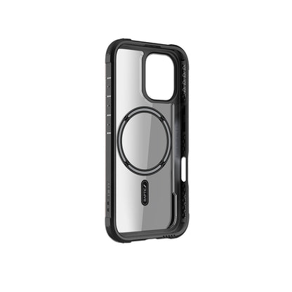 iPhone 16 Pro Max Kılıf M-safe Şarj Özellikli Airbagli Raptic Shield Serisi Şeffaf Arka Yüzey Kapak