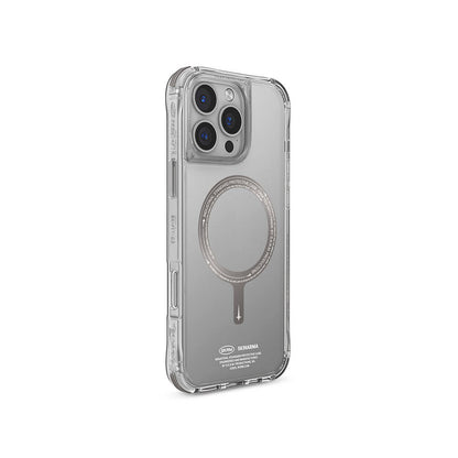 iPhone 16 Pro Max Kılıf M-safe Şarj Özellikli Airbagli Şeffaf SkinArma Saido Prime Kapak
