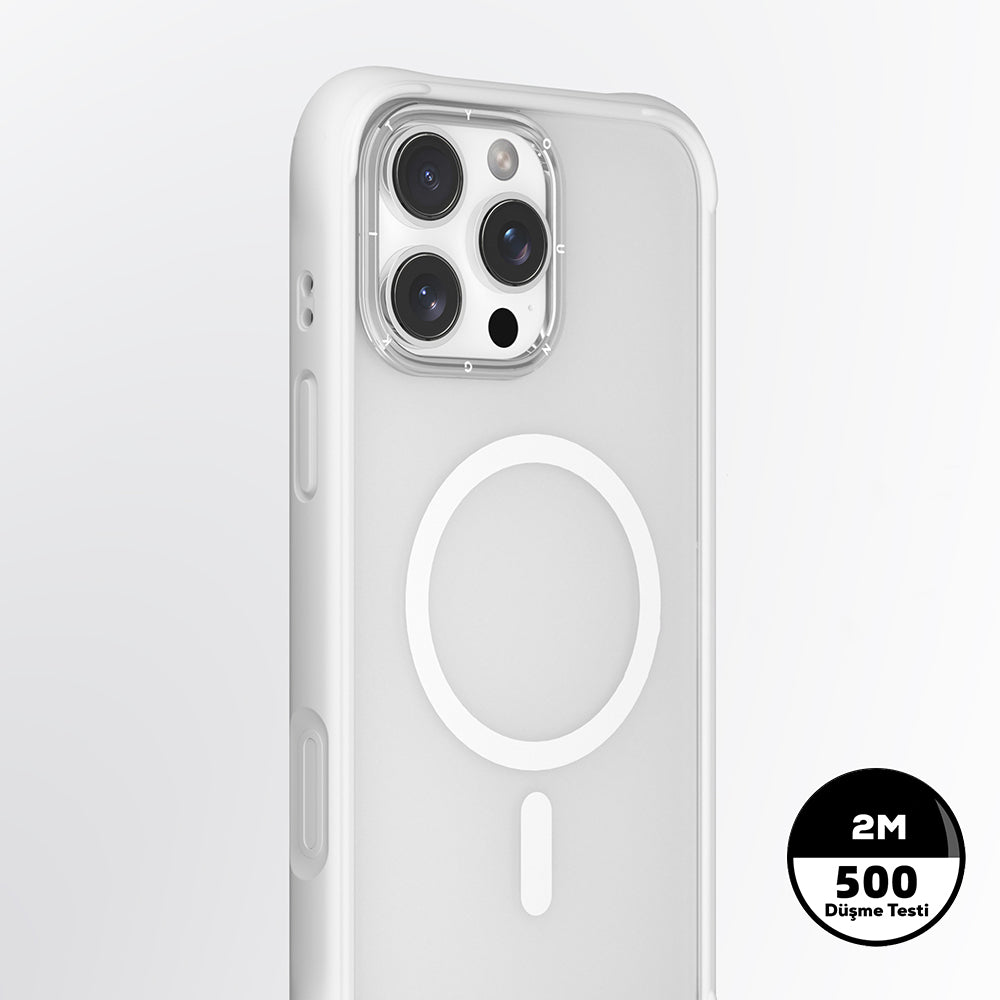 iPhone 16 Pro Max Kılıf M-safe Şarj Özellikli Airbagli Youngkit Dynamic 2 Serisi Kapak