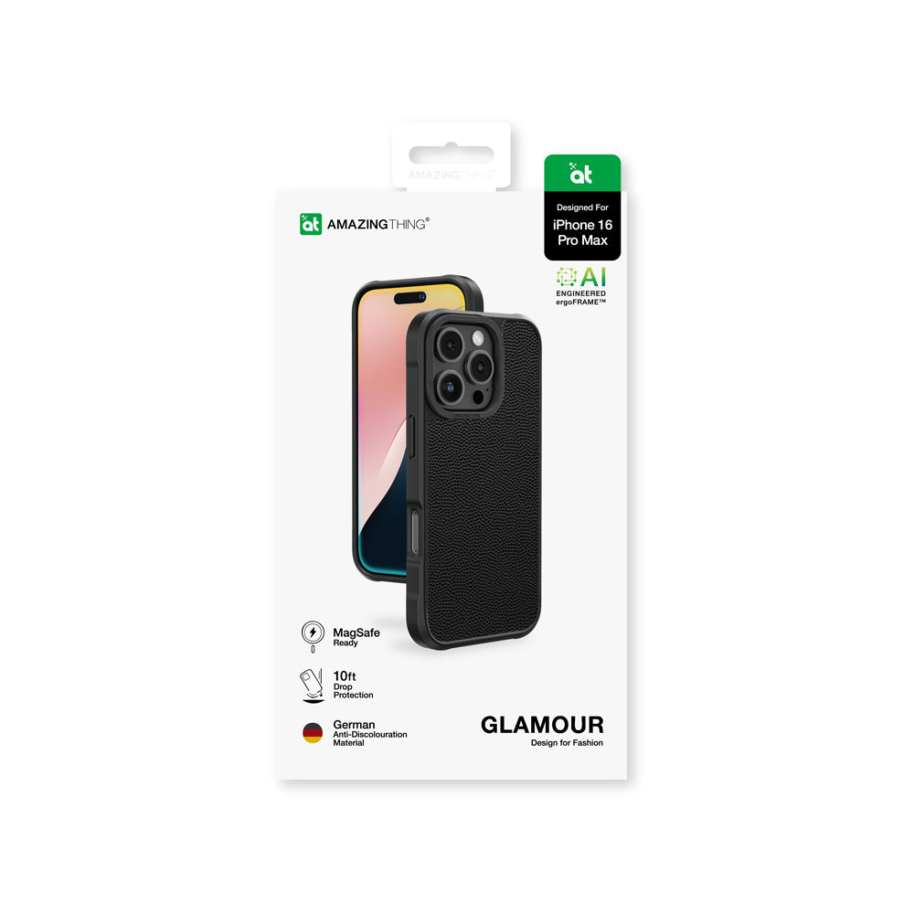 iPhone 16 Pro Max Kılıf M-safe Şarj Özellikli Amazingthing Glamour Serisi Kapak