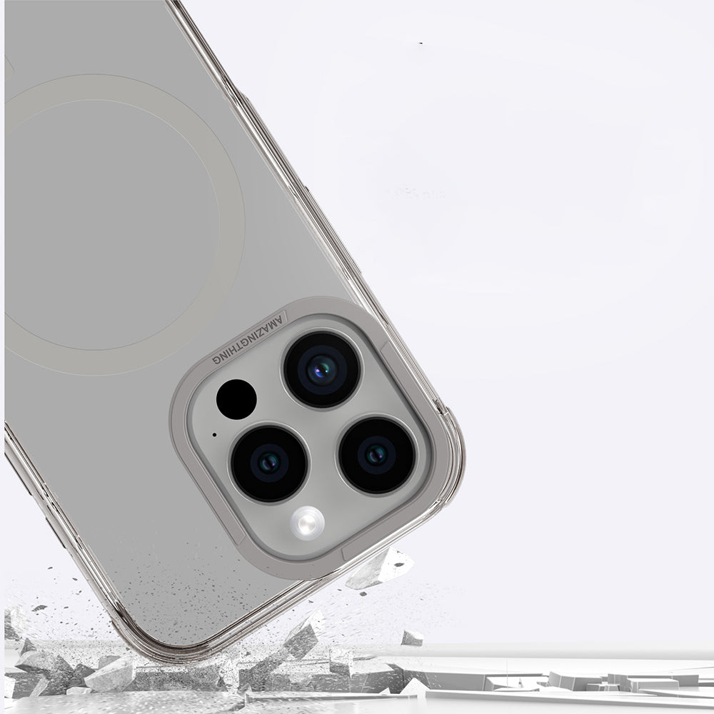 iPhone 16 Pro Max Kılıf M-safe Şarj Özellikli Amazingthing Omni Serisi Kapak