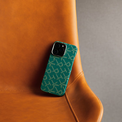 iPhone 16 Pro Max Kılıf M-safe Şarj Özellikli Aramid Fiber Pitaka Tactile Woven Monogram Serisi Kapak