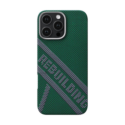 iPhone 16 Pro Max Kılıf M-safe Şarj Özellikli Aramid Fiber Re-TROS Tasarımlı Pitaka Tactile Woven Rebuilding Serisi Kapak