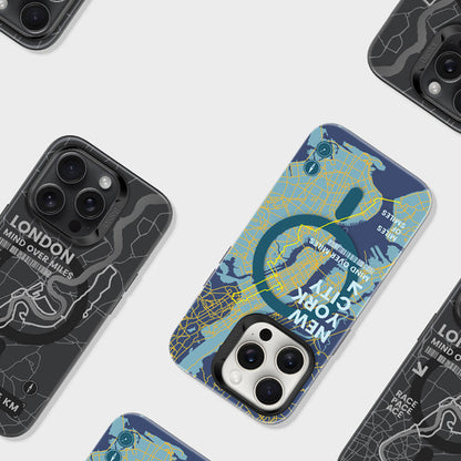 iPhone 16 Pro Max Kılıf M-safe Şarj Özellikli Benks City Serisi Kapak