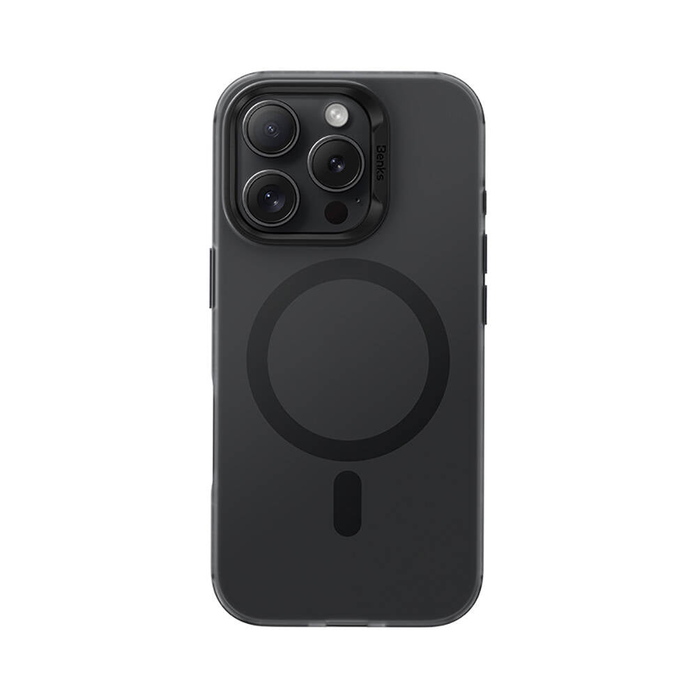 iPhone 16 Pro Max Kılıf M-safe Şarj Özellikli Benks Lucid Armor Kapak