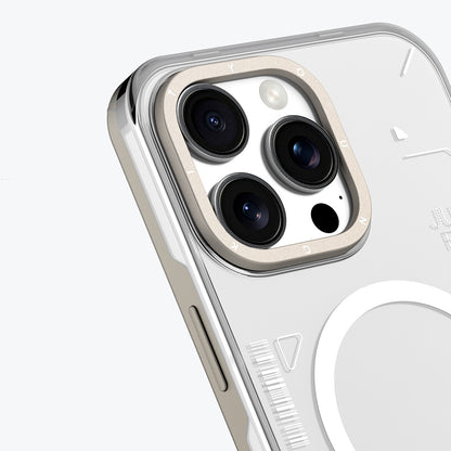 iPhone 16 Pro Max Kılıf M-safe Şarj Özellikli Çıkarılabilir Arka Yüzeyli Youngkit Mecha Kapak