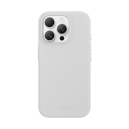 iPhone 16 Pro Max Kılıf M-safe Şarj Özellikli Çizilmeye Dayanıklı Benks VitaPro Serisi PU Deri Kapak