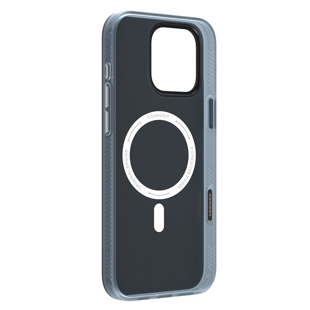 iPhone 16 Pro Max Kılıf M-safe Şarj Özellikli Kamera Denetim Butonlu Youngkit Technology Serisi Kapak