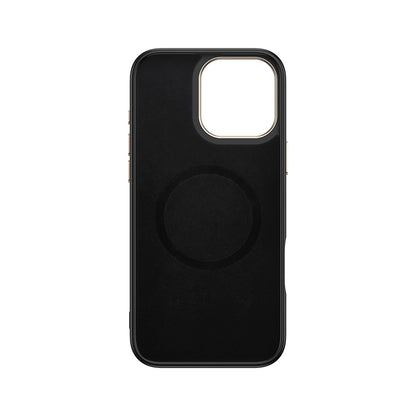 Apple iPhone 16 Pro Max Kılıf M-safe Şarj Özellikli Karbon Fiber Görünümlü Zore Antina Kapak
