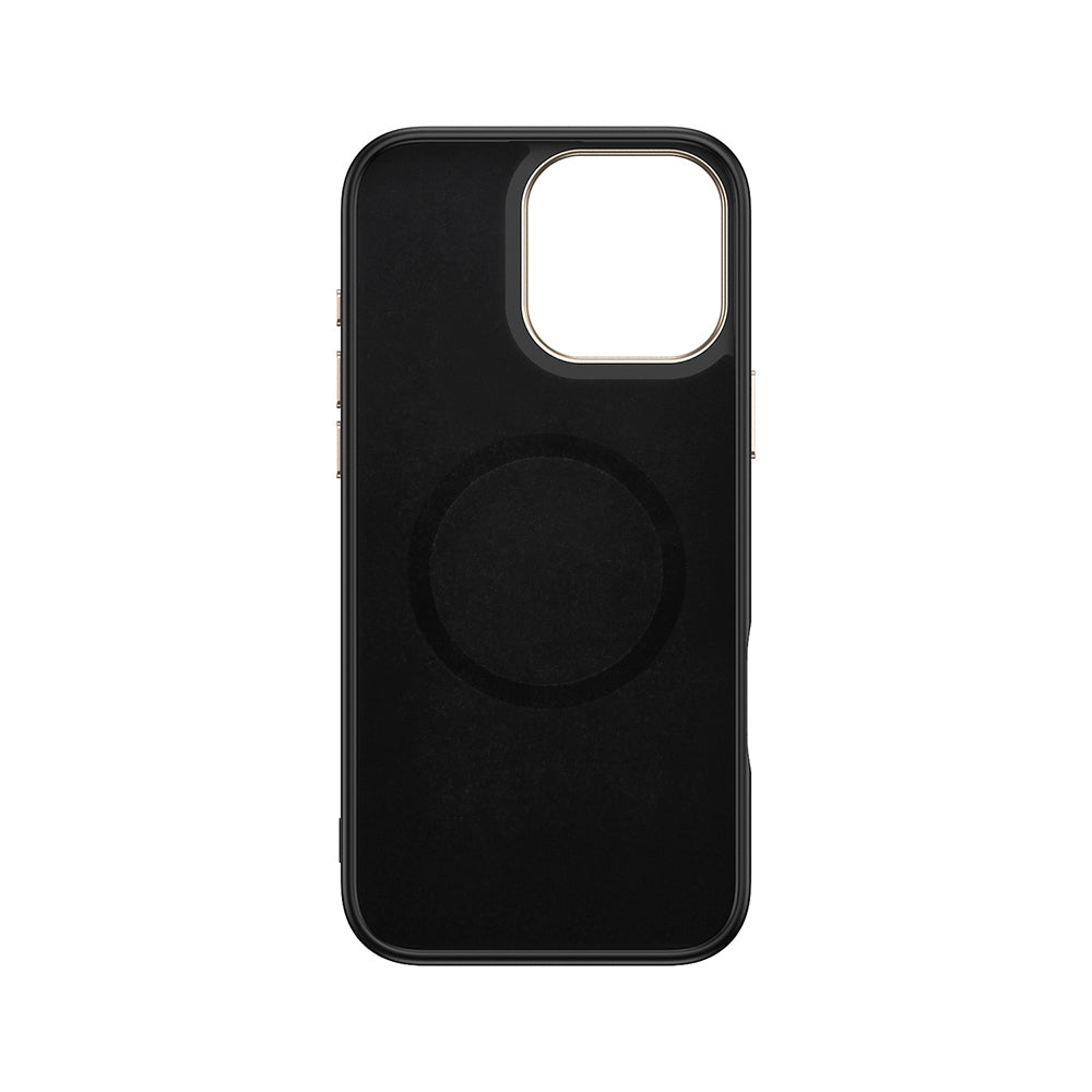 Apple iPhone 16 Pro Max Kılıf M-safe Şarj Özellikli Karbon Fiber Görünümlü Zore Antina Kapak