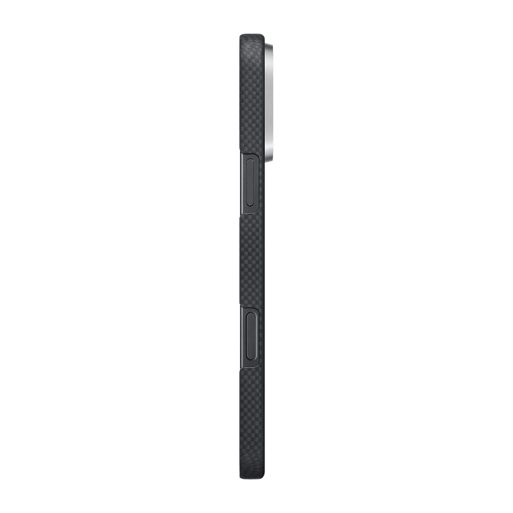 iPhone 16 Pro Max Kılıf M-safe Şarj Özellikli Lumintex Teknolojili Fosforlu Aramid Fiber Pitaka Tactile Woven Aries Serisi Alien Kapak