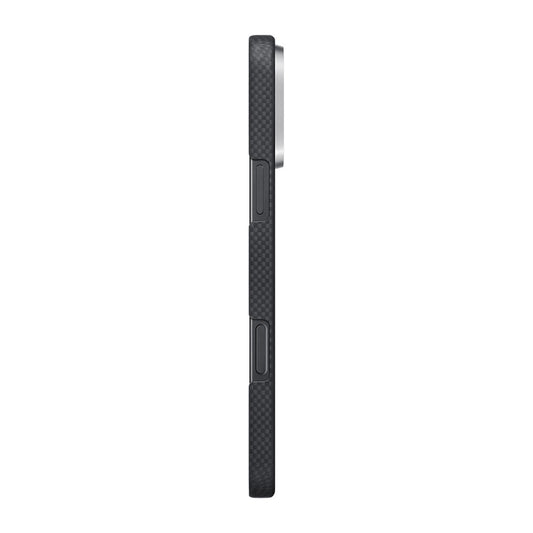 iPhone 16 Pro Max Kılıf M-safe Şarj Özellikli Lumintex Teknolojili Fosforlu Aramid Fiber Pitaka Tactile Woven Aries Serisi Alien Kapak