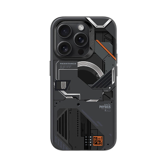 iPhone 16 Pro Max Kılıf M-safe Şarj Özellikli Mekanik Tasarımlı Benks Perspective Serisi Kapak